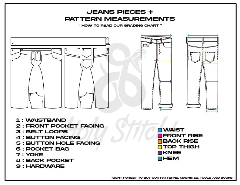 Mens skinny cheap pants pattern